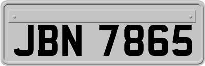 JBN7865
