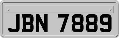 JBN7889
