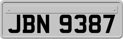JBN9387