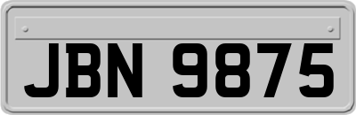JBN9875