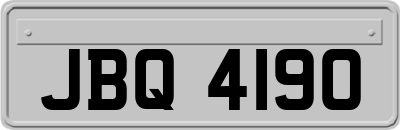 JBQ4190