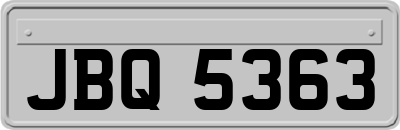 JBQ5363