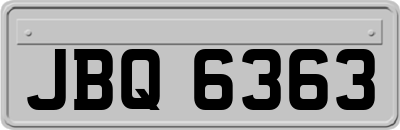JBQ6363