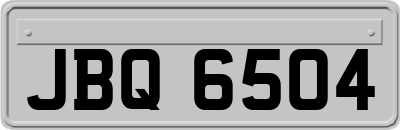 JBQ6504