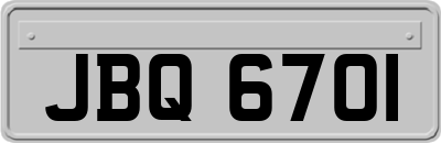 JBQ6701