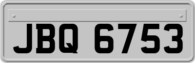 JBQ6753