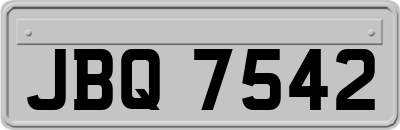 JBQ7542