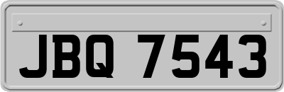 JBQ7543
