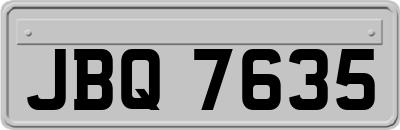 JBQ7635
