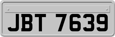 JBT7639