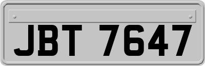 JBT7647