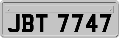 JBT7747
