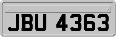 JBU4363