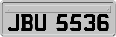 JBU5536