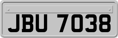 JBU7038
