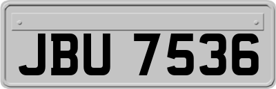 JBU7536