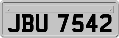 JBU7542