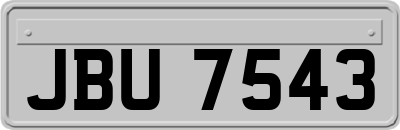JBU7543
