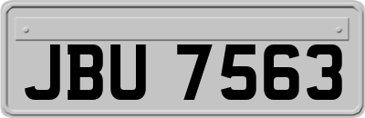 JBU7563