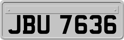 JBU7636