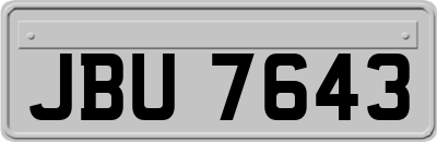 JBU7643