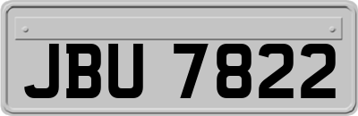 JBU7822