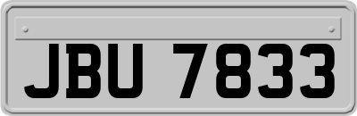 JBU7833