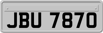 JBU7870