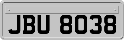 JBU8038