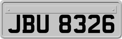 JBU8326