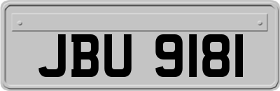 JBU9181