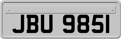 JBU9851