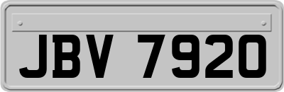 JBV7920