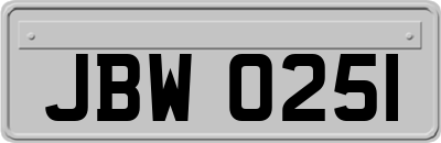 JBW0251