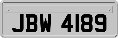 JBW4189