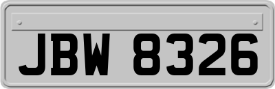 JBW8326