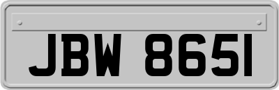 JBW8651