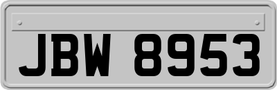 JBW8953