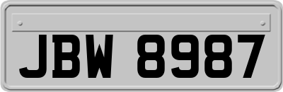 JBW8987