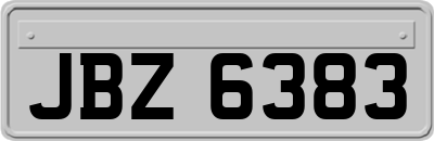JBZ6383