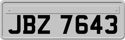 JBZ7643