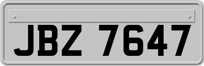 JBZ7647