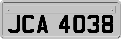 JCA4038