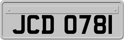 JCD0781