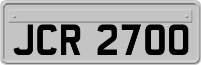 JCR2700