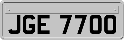 JGE7700