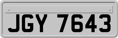 JGY7643