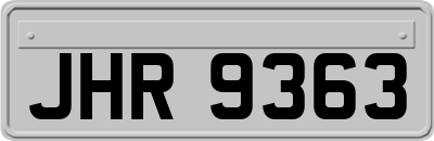 JHR9363