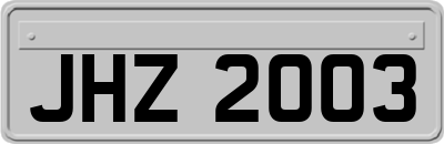JHZ2003
