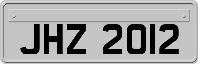 JHZ2012